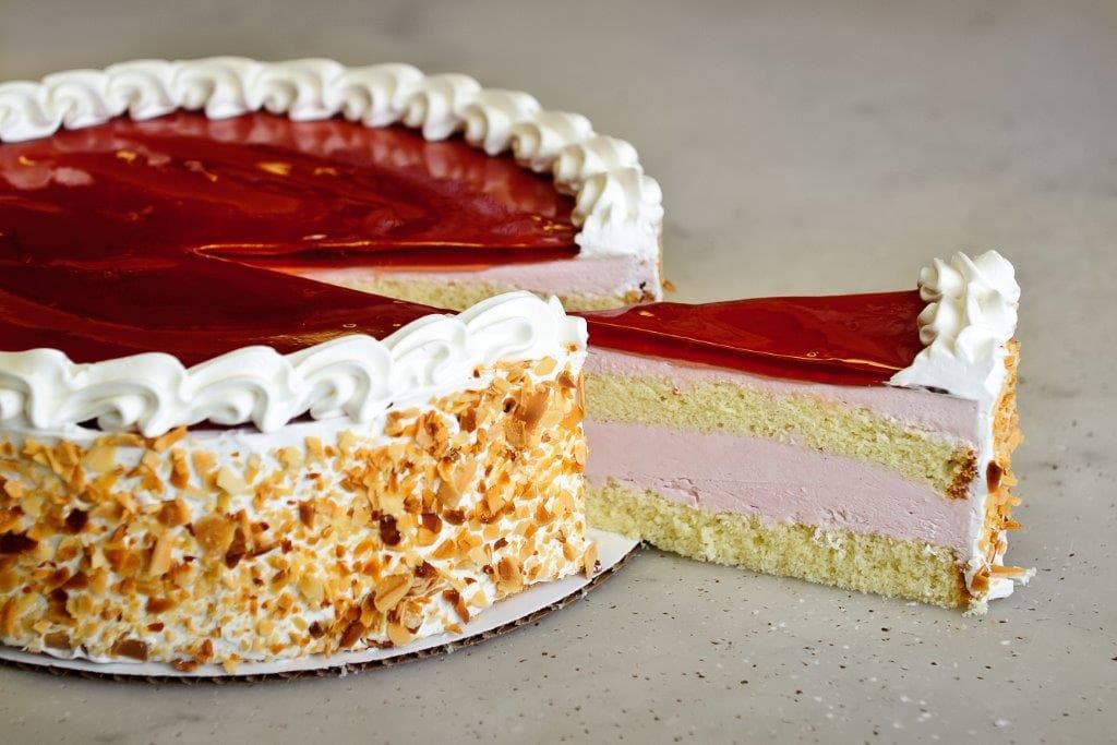 Wedding cake by Roland's Swiss Pastry & Bakery