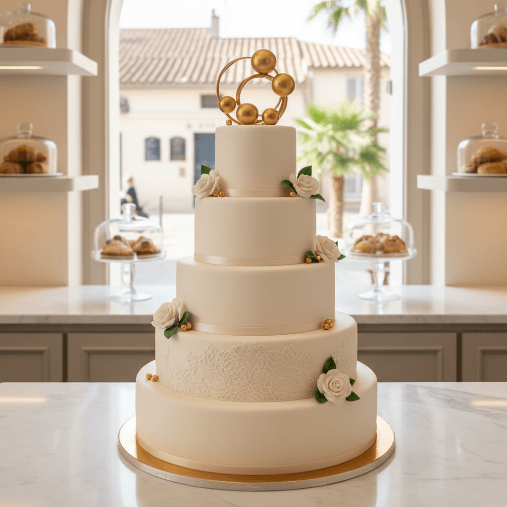 Wedding cake by Bricoleurs de douceurs