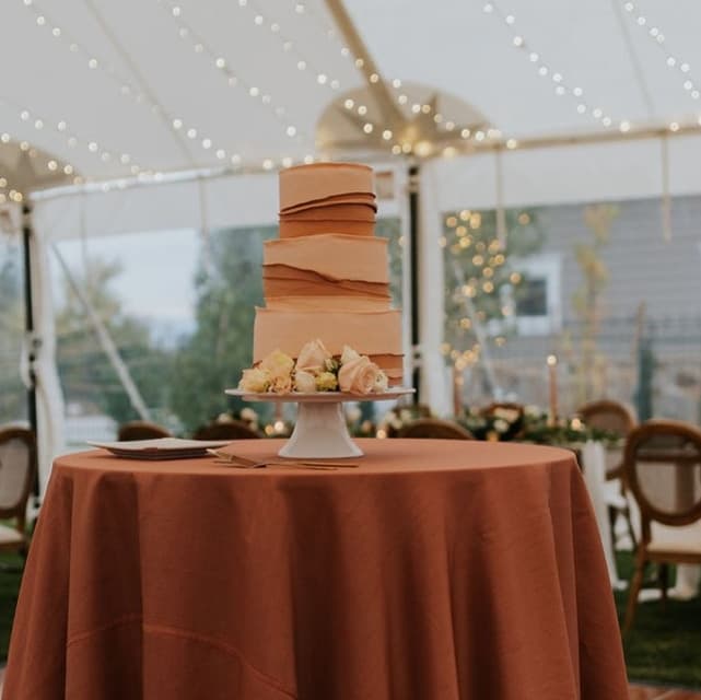 Wedding cake by Cake by Alessandra (by appointment only)