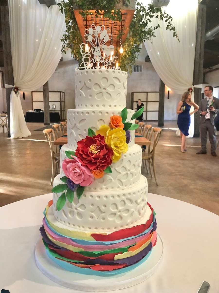 Wedding cake by Painted Cake