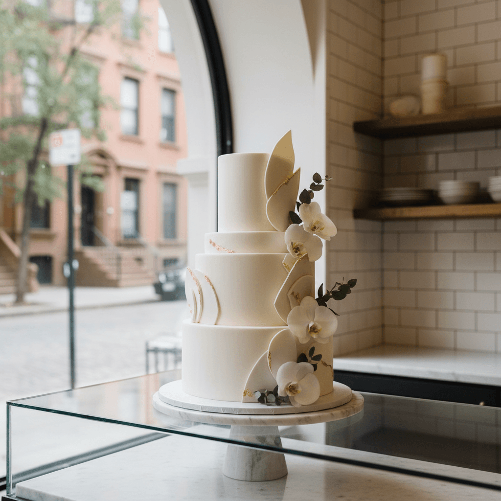 Wedding cake by Cakes by Nerwan
