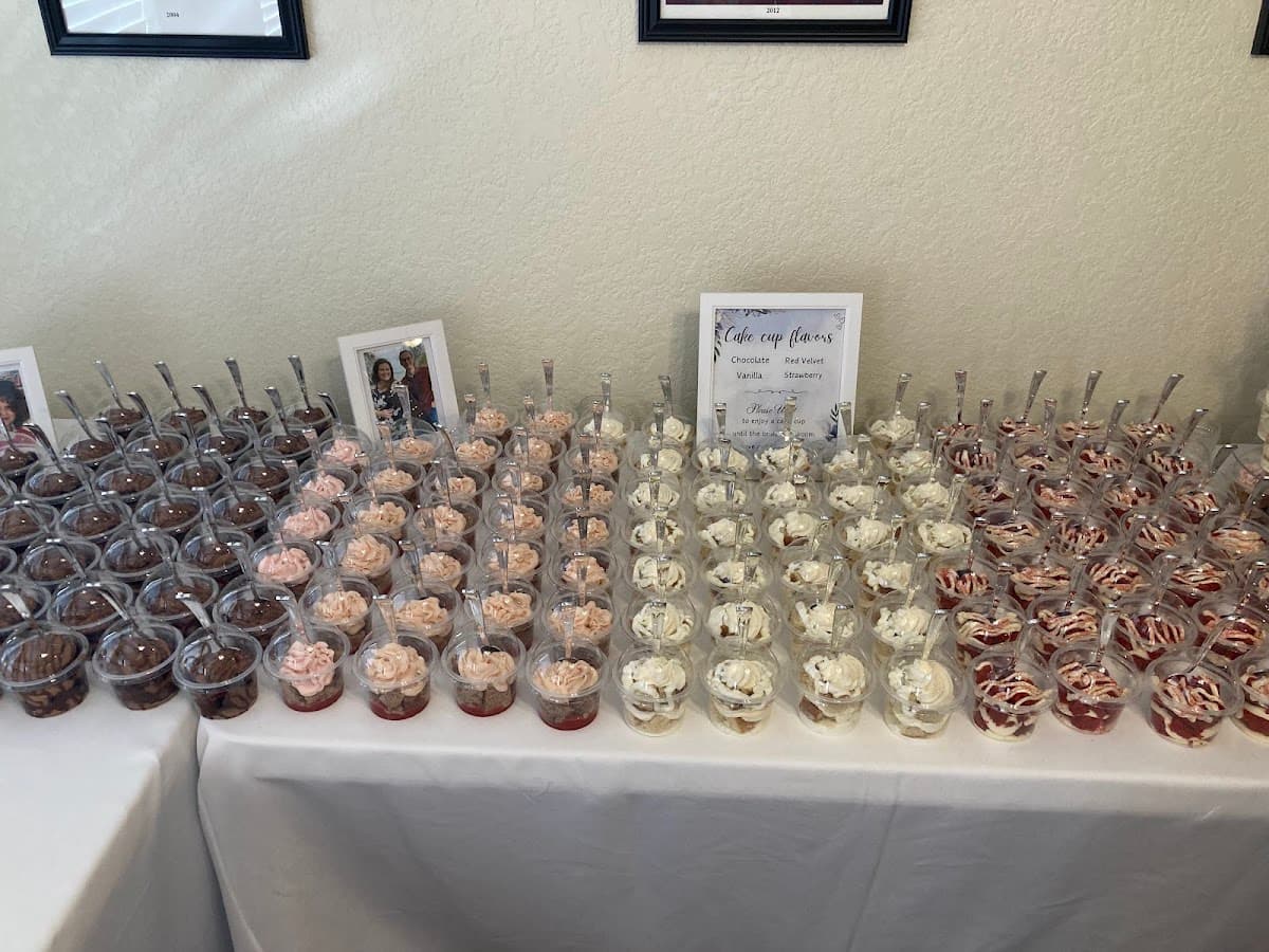 Wedding cake by Zeke’s Texas Sweets