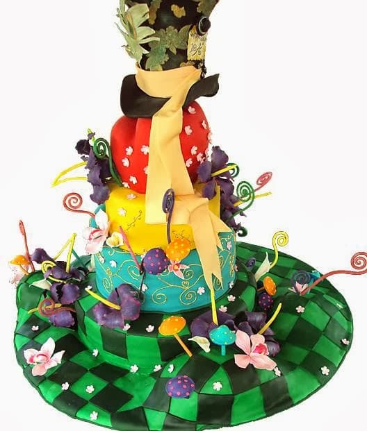 Wedding cake by The Cake Shop of San Jose