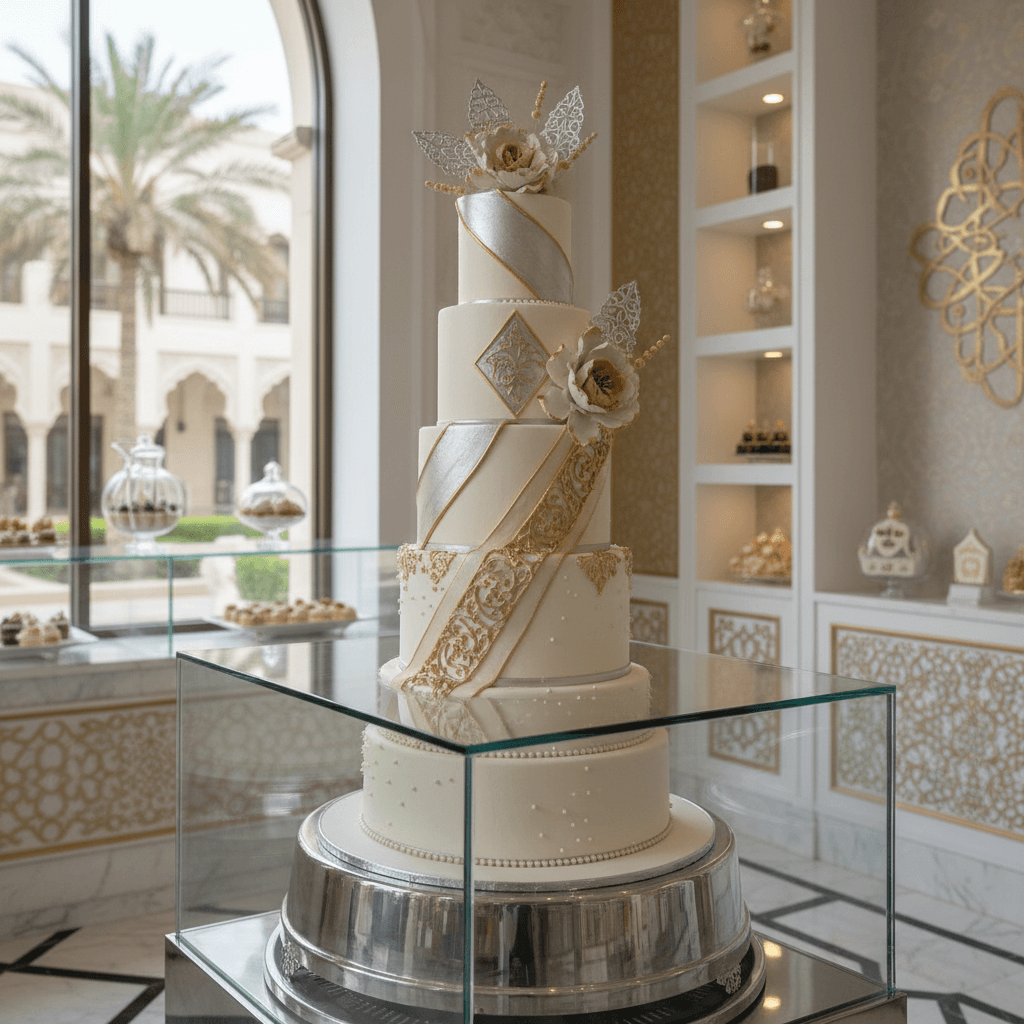Wedding cake by Cake Crush Dubai
