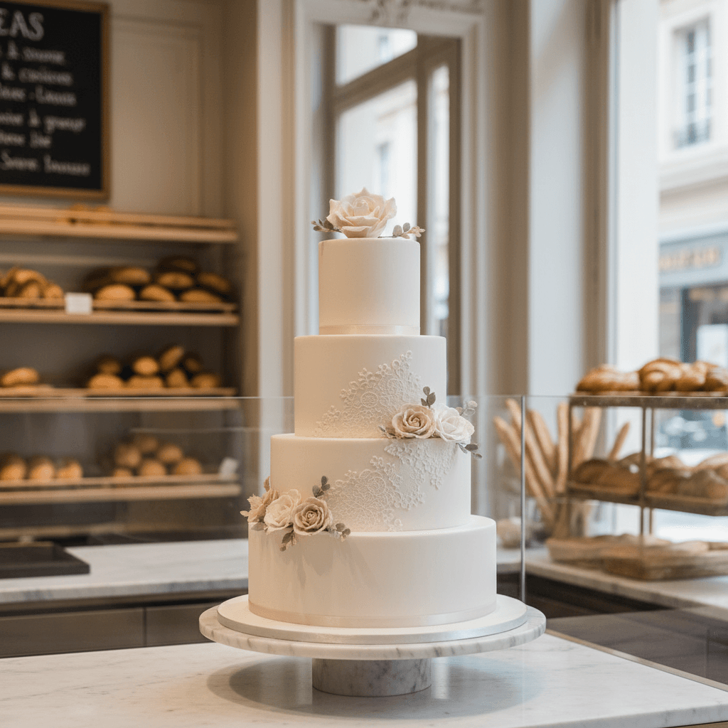 Wedding cake by LITTLE - Petits Gâteaux