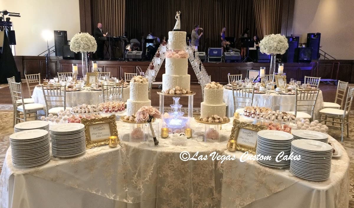 Wedding cake by Las Vegas Custom Cakes