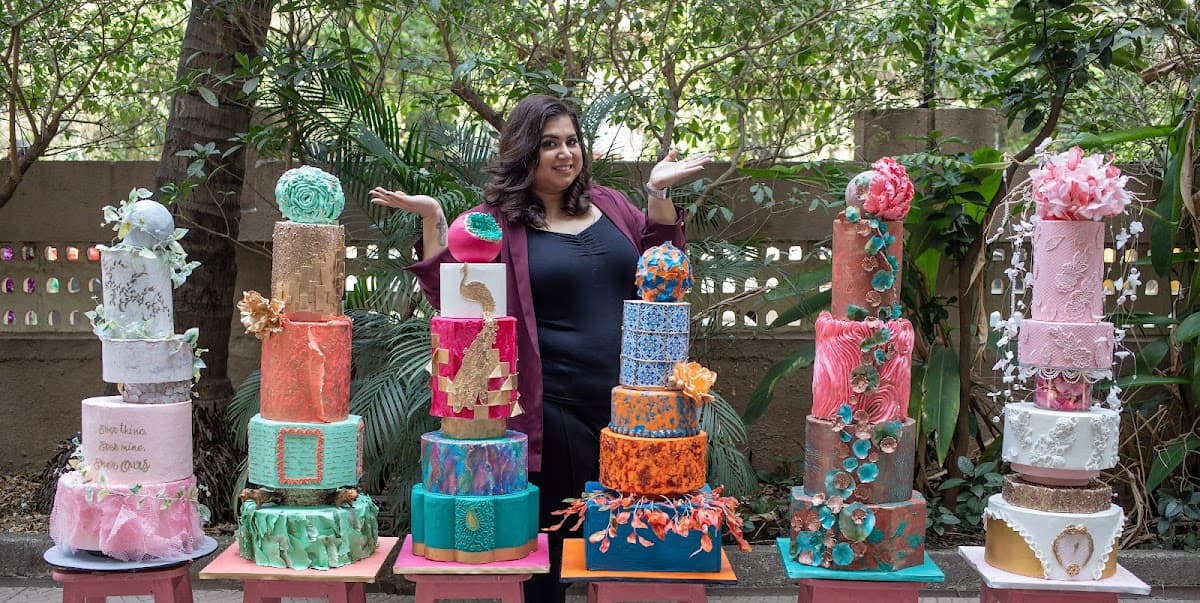Wedding cake by Polka Dots Cakes & Academy