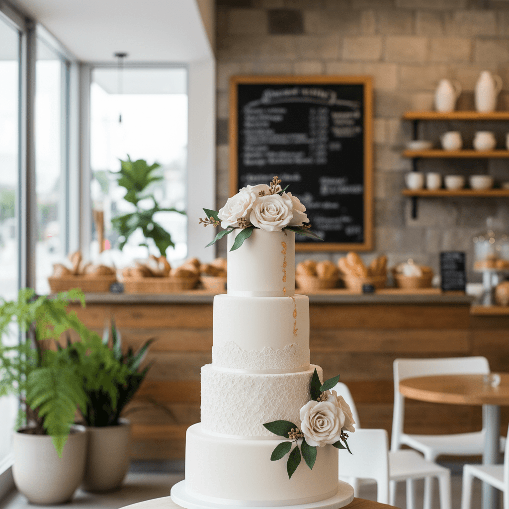 Wedding cake by Sweet Revenge
