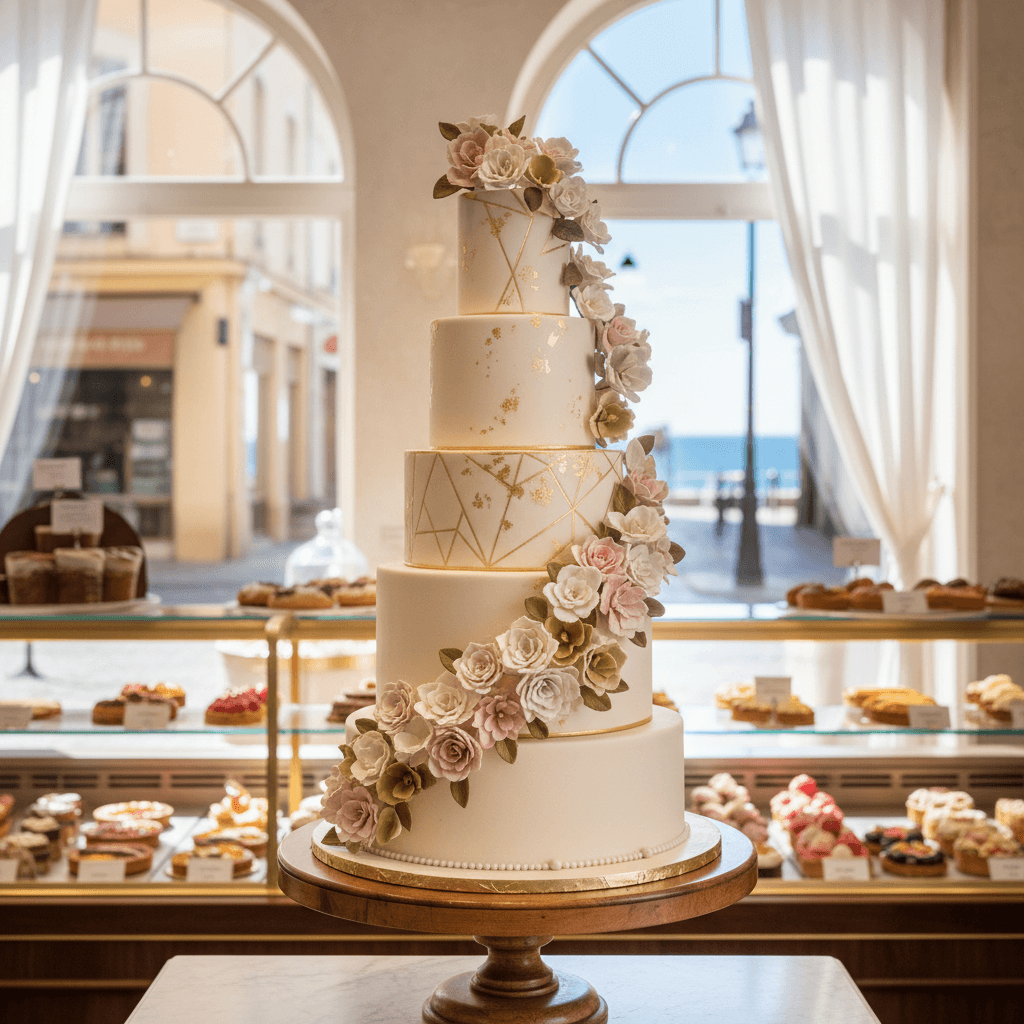 Wedding cake by Charline Cake Design