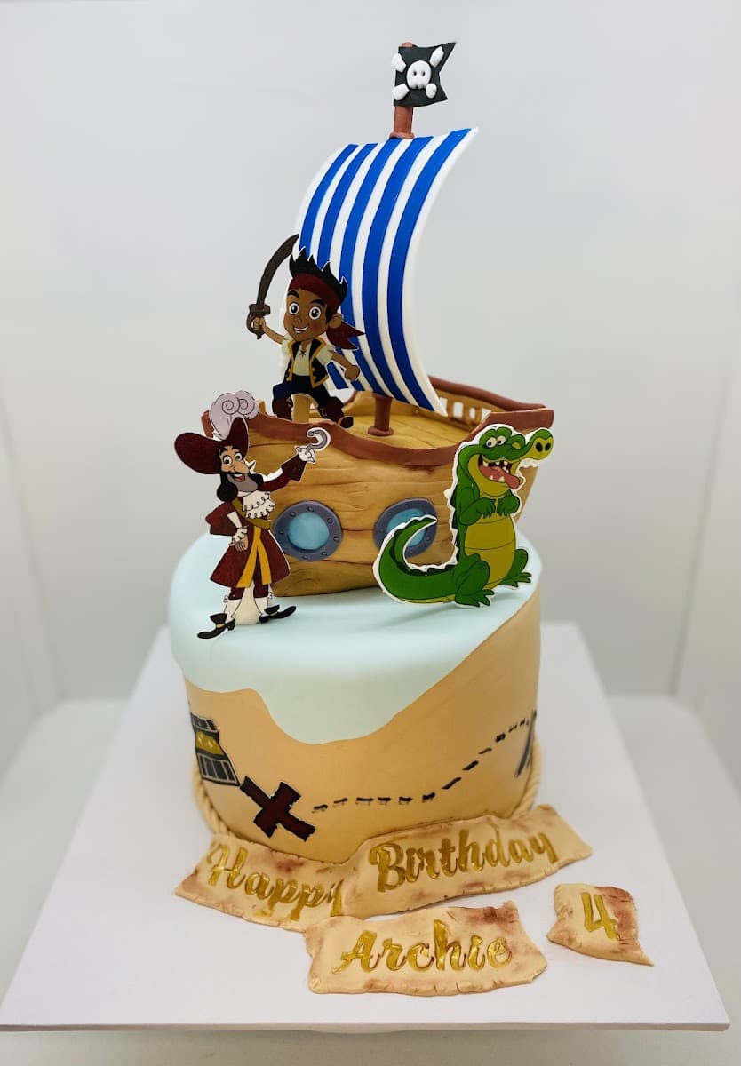 Wedding cake by Twisted Flour & Sugar Merchants