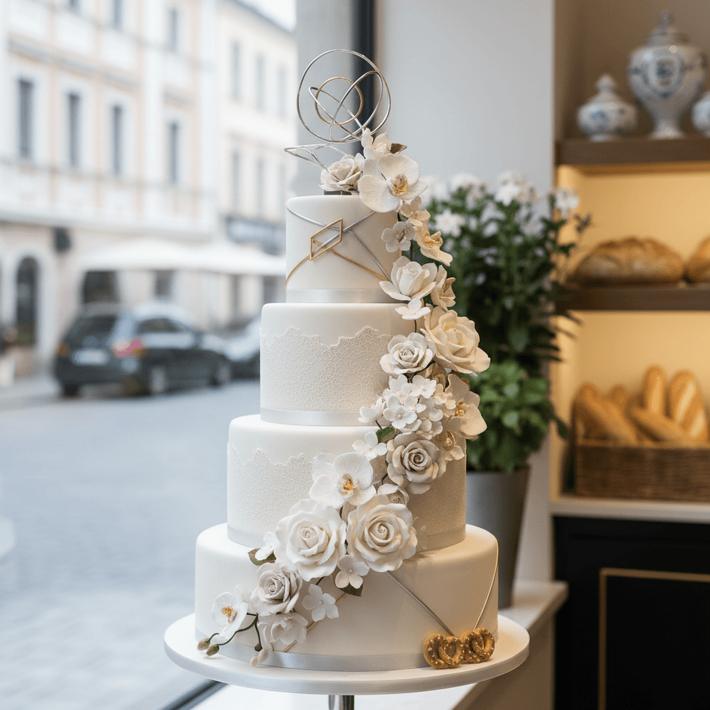 Wedding cake by Sweetery