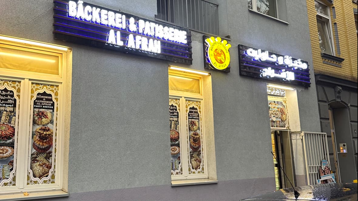 Wedding cake by Bäckerei & Patisserie Al Afrah