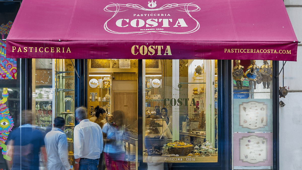 Wedding cake by Pasticceria Costa