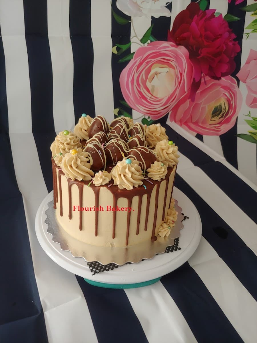 Wedding cake by Flourish Bakery Co.