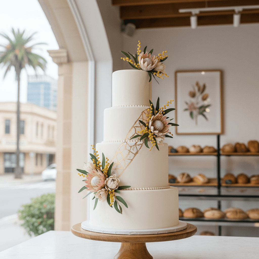 Wedding cake by Moment Patisserie