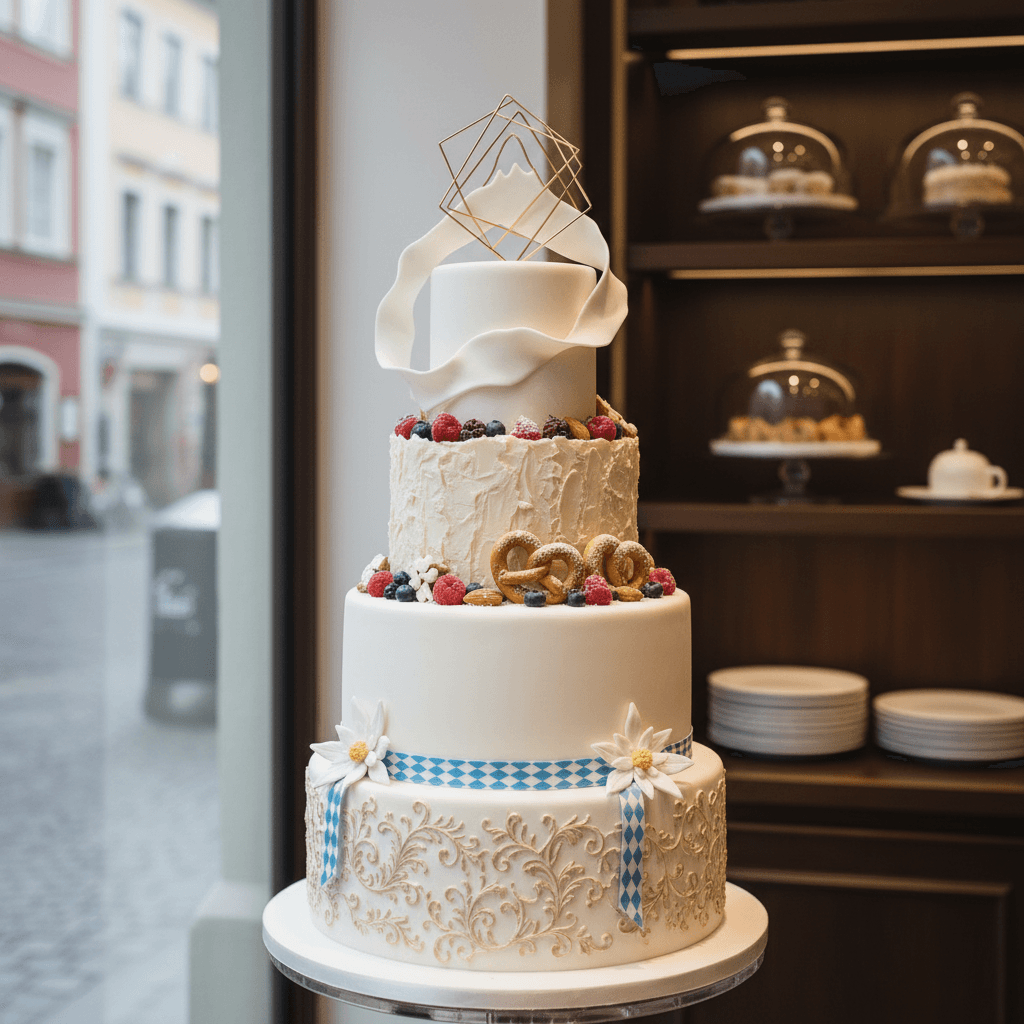 Wedding cake by Pastry Shop Widmann