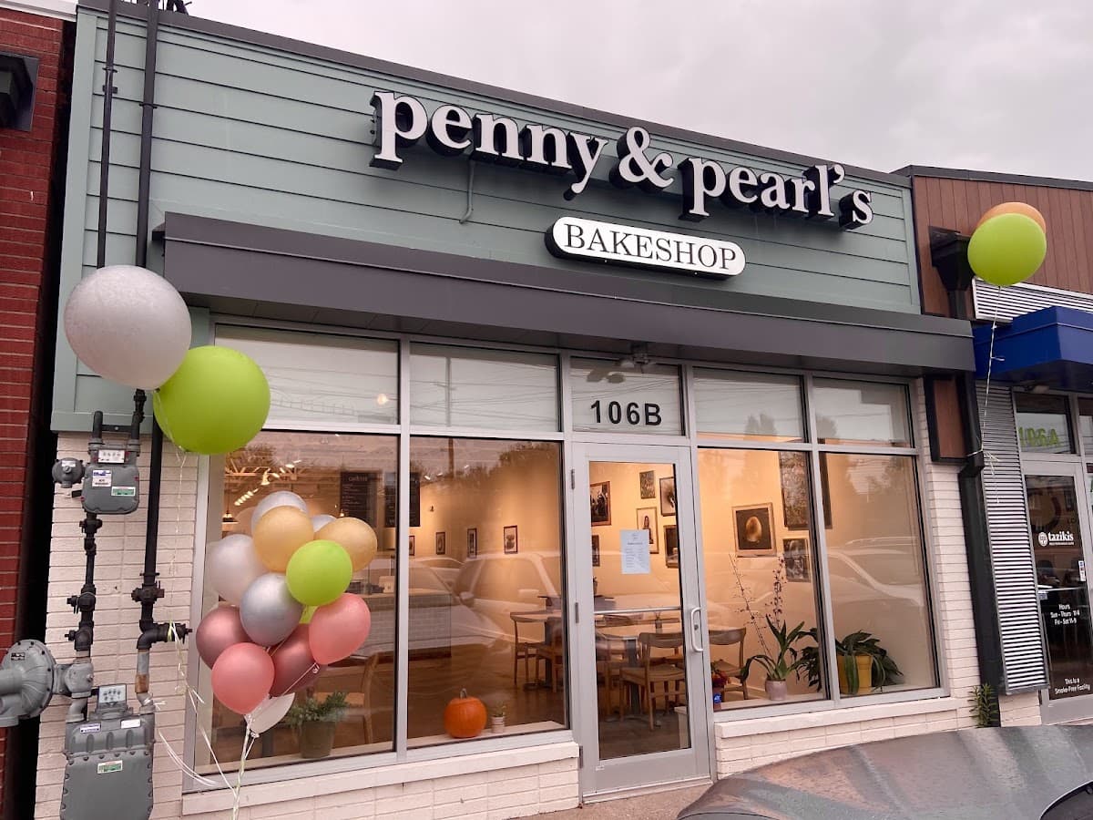 Wedding cake by Penny and Pearl's Bakeshop