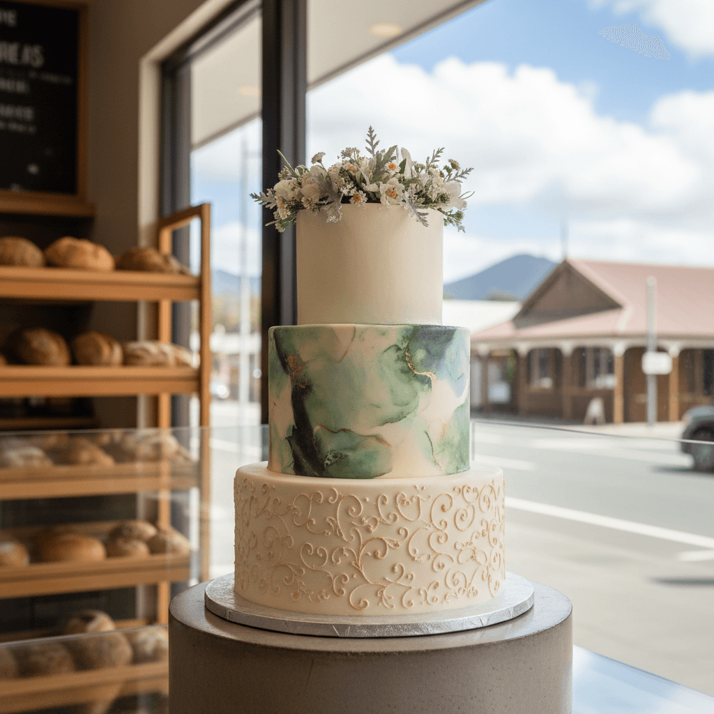 Wedding cake by Cake & Co