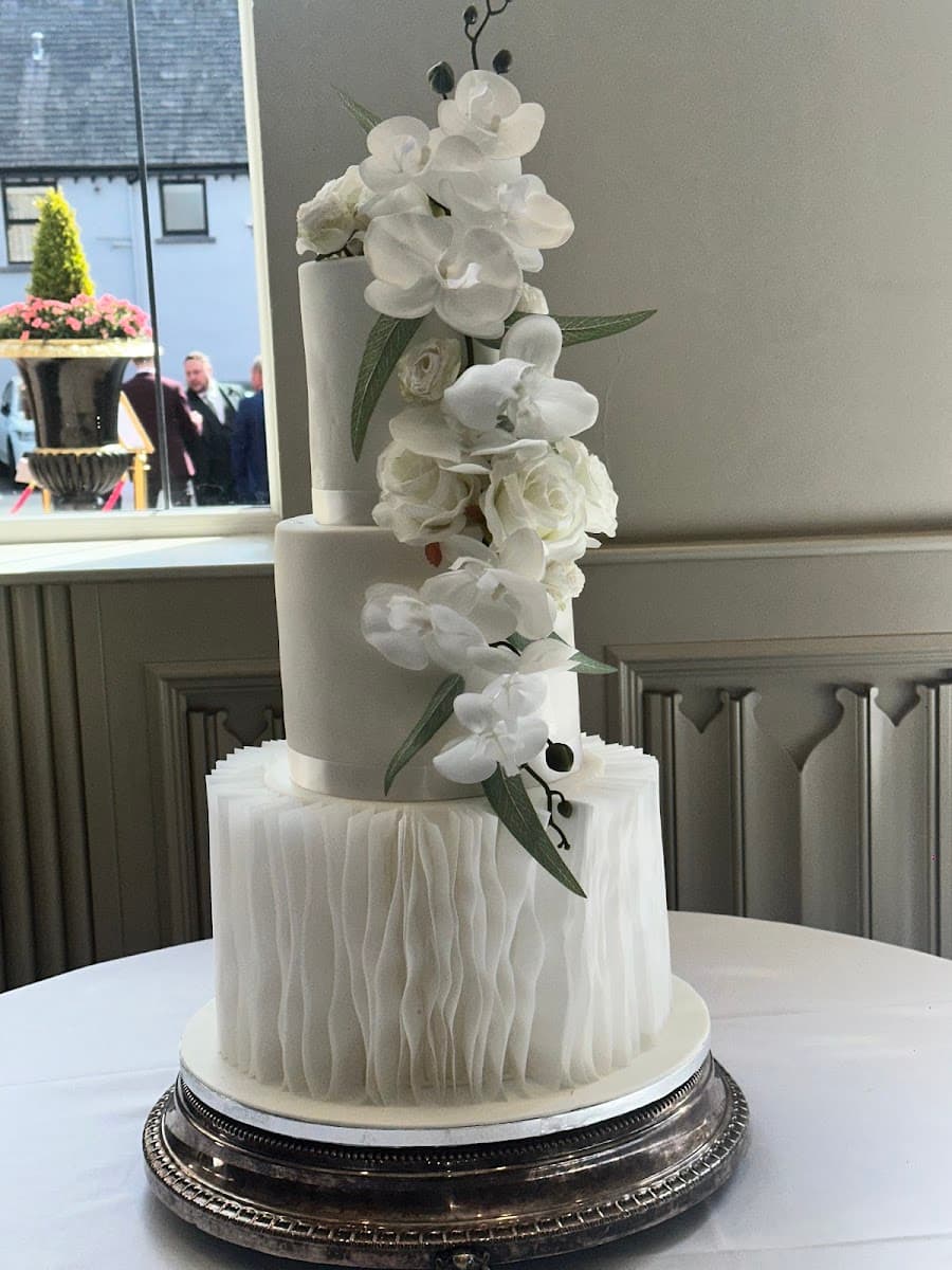 Wedding cake by The Sugar Room Belfast