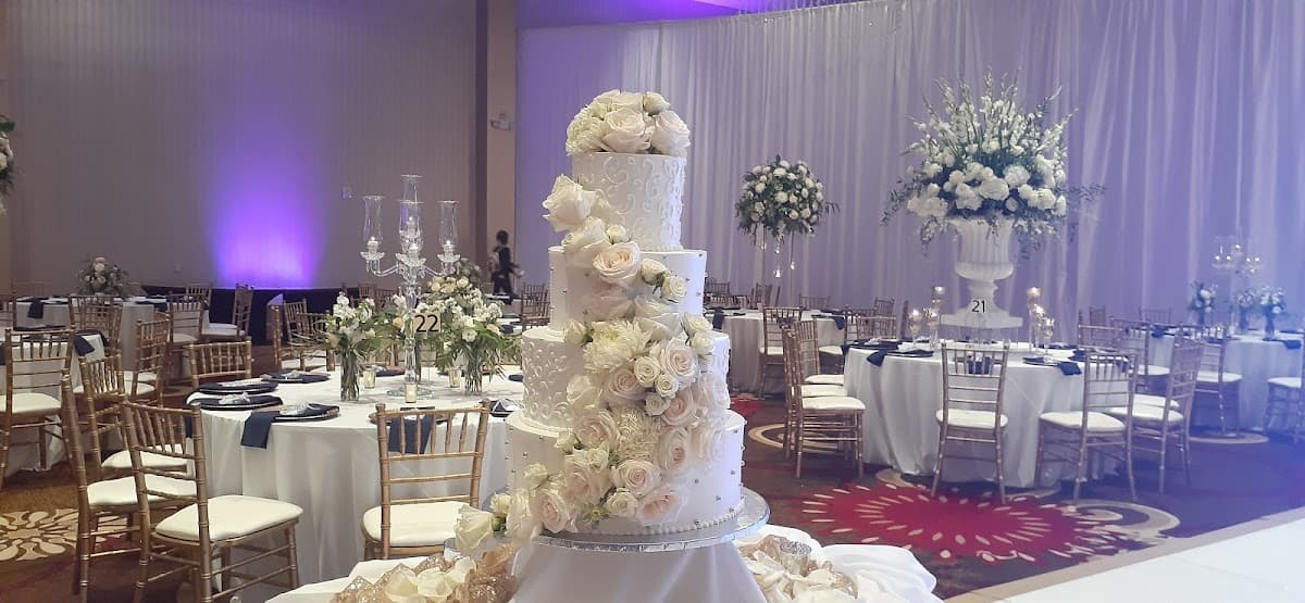 Wedding cake by Bamboo Bakery
