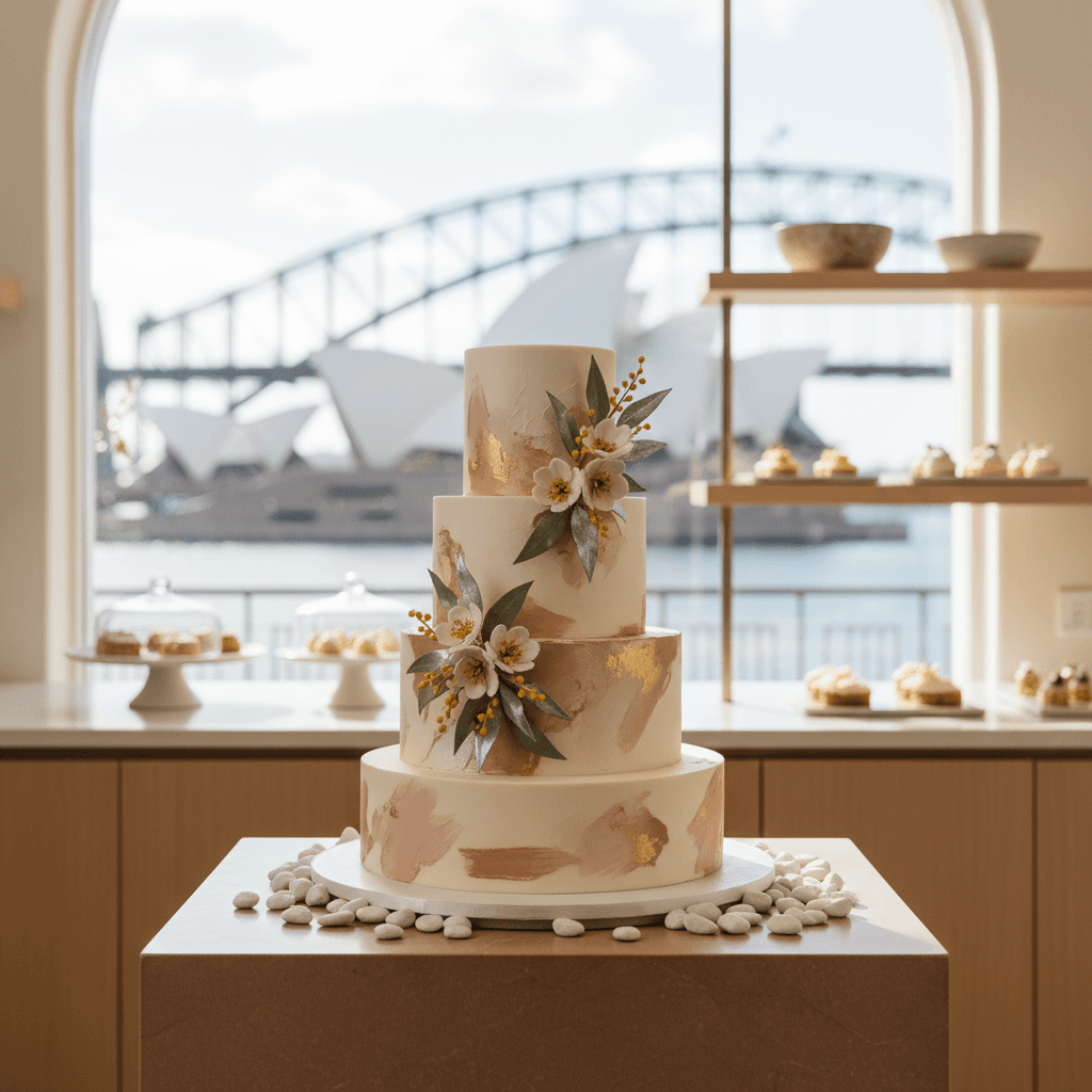 Wedding cake by KBake Cake Boutique