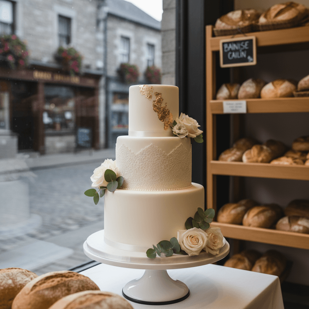 Wedding cake by Ali's Bakery