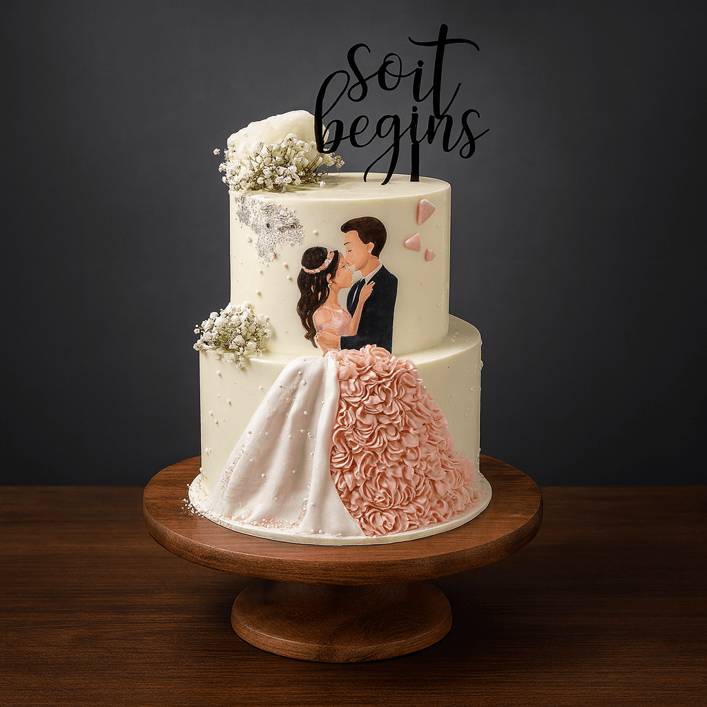 Wedding cake by Yummy Cake