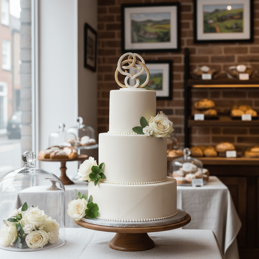 Wedding cake by Capital Cake Co.