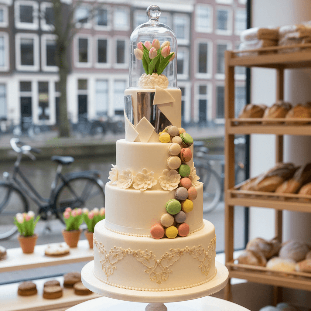Wedding cake by Deguelle Patisserie