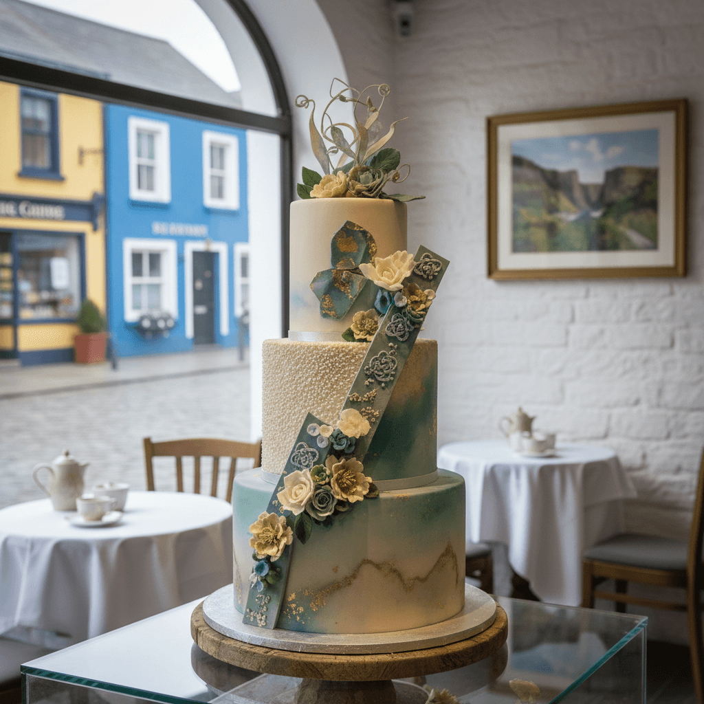 Wedding cake by 3D Cake Galway