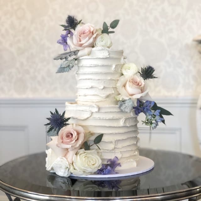 Wedding cake by Greenberg & Co Cakes (by appointment only)