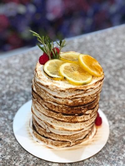 Wedding cake by CakesAndCurls