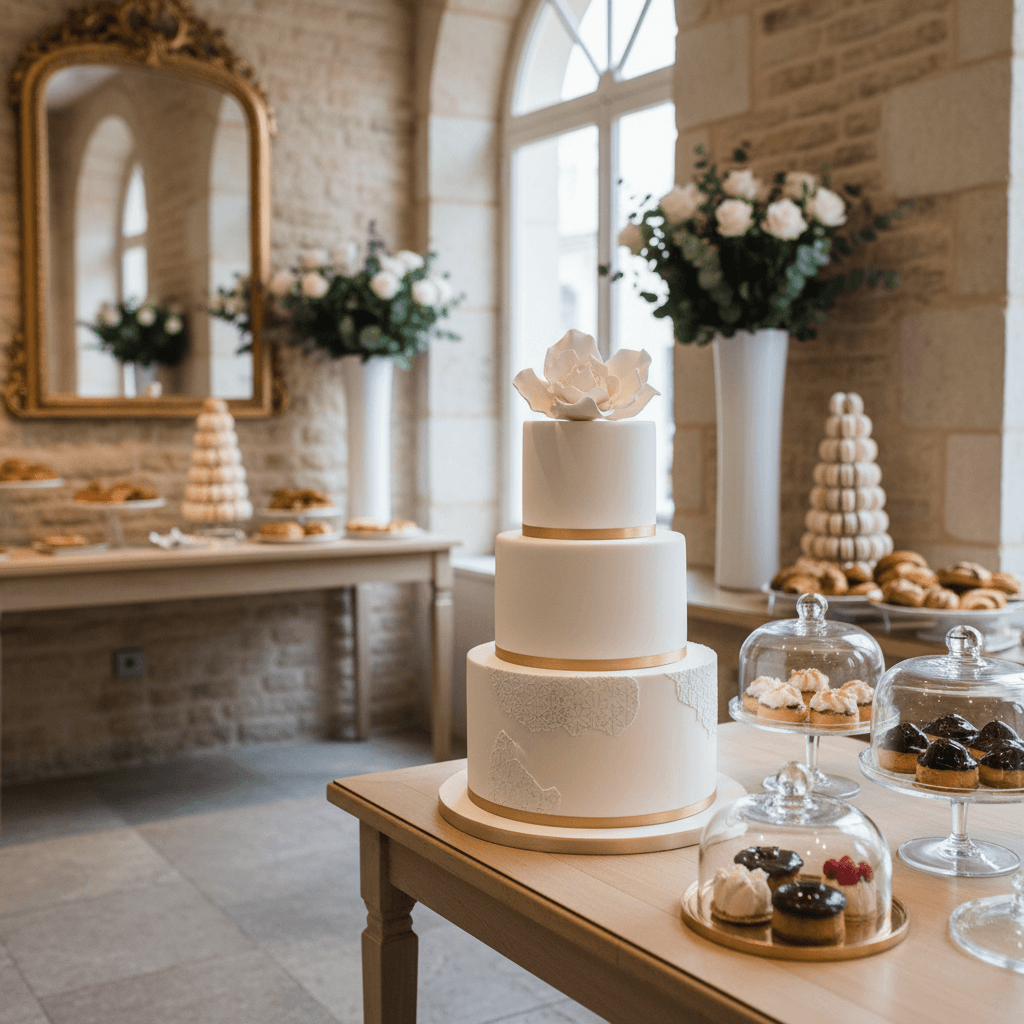 Wedding cake by Les Ateliers D'emma