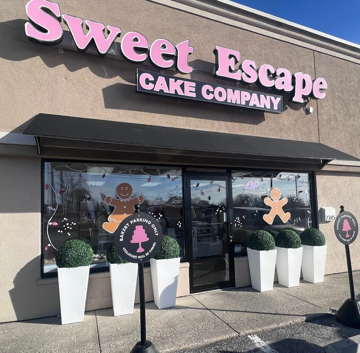 Wedding cake by Sweet Escape Cake Company