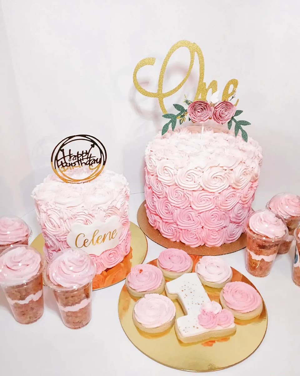 Wedding cake by The Sweet Bee Bakery Boutique