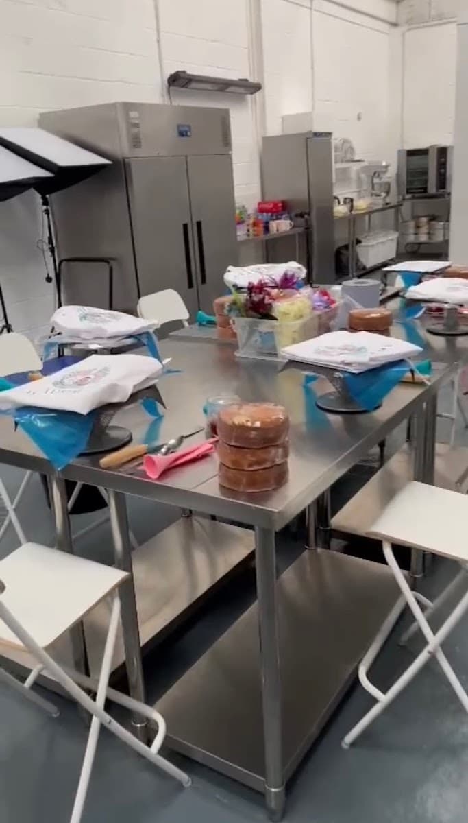 Wedding cake by Khalids Kakes