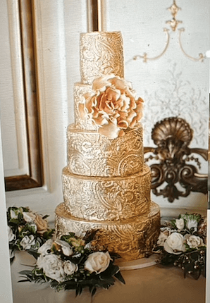 Wedding cake by City Sweets & Confections