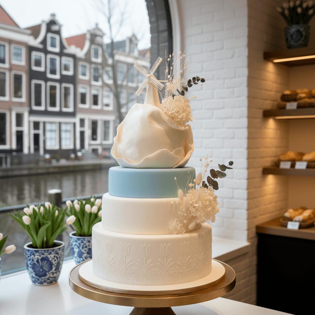 Wedding cake by Fermento Bakery