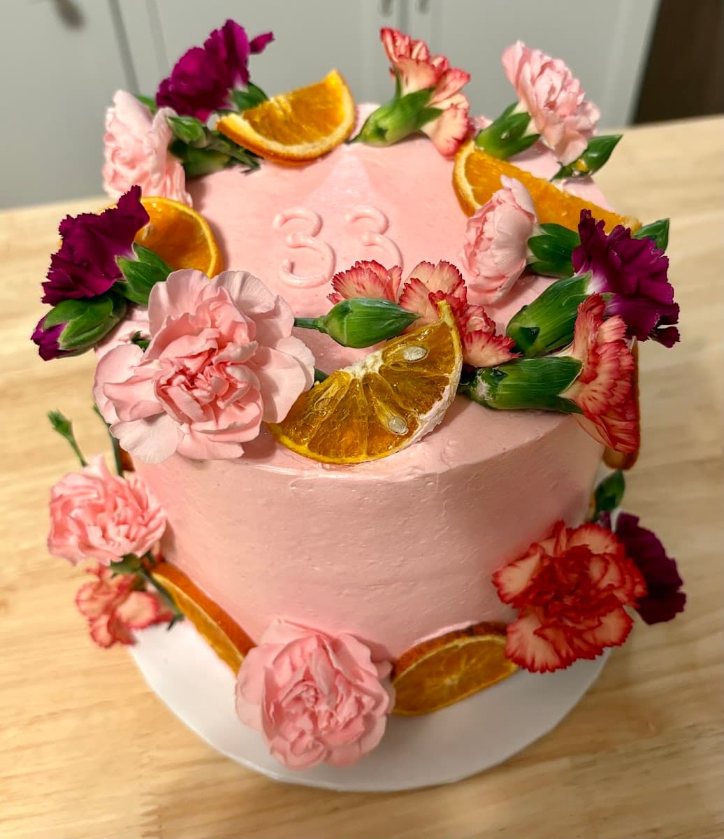 Wedding cake by The Baker’s Connection