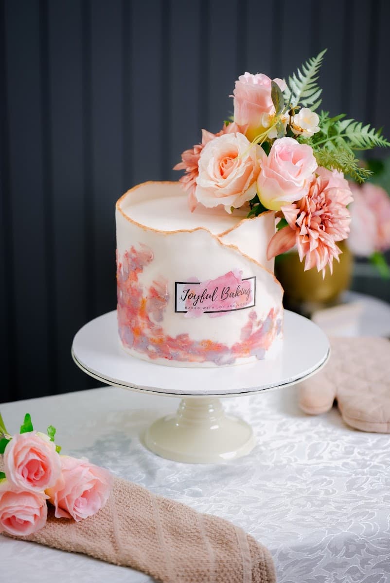 Wedding cake by Joyful Baking Australia