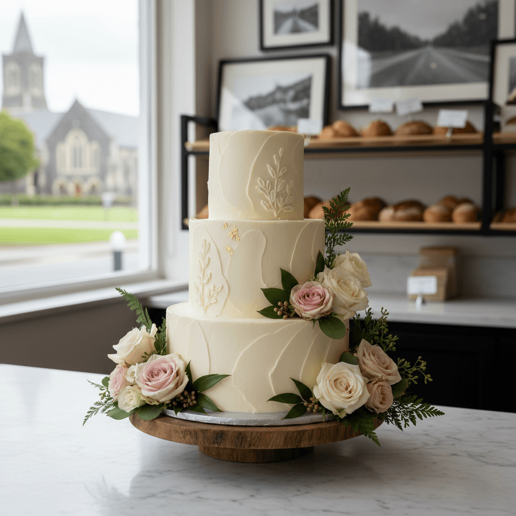 Wedding cake by Honey Cakes Bakery & Cafe