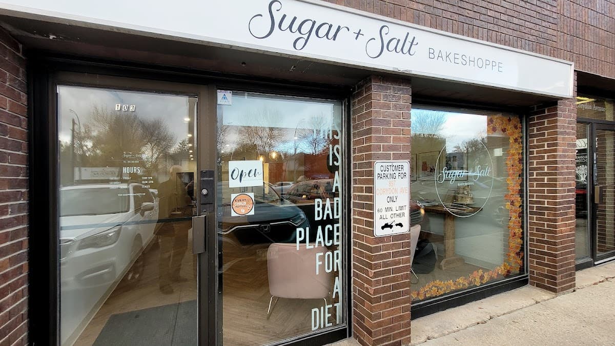 Wedding cake by Sugar + Salt Bakeshoppe