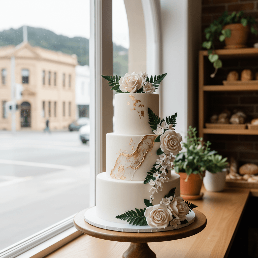 Wedding cake by Arobake Aro Street