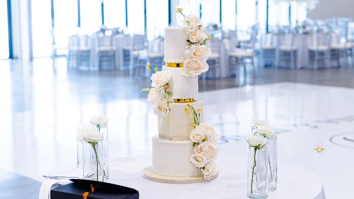Wedding cake by Herttys Bakeshop LLC