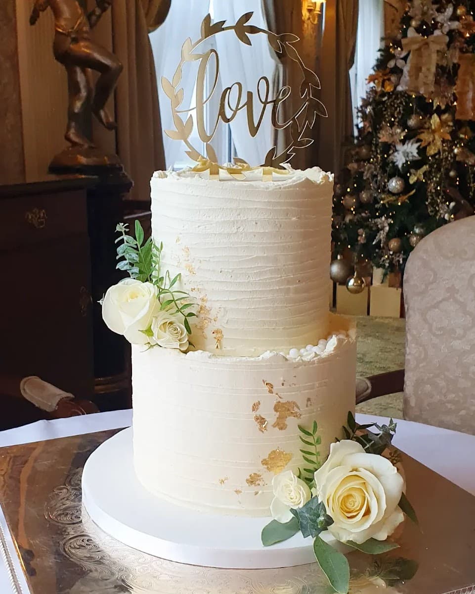 Wedding cake by Woodlawn Bakes