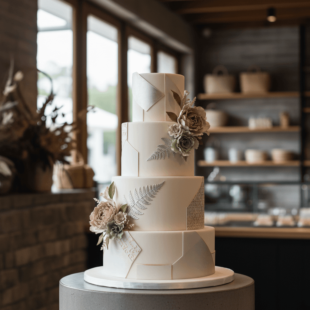 Wedding cake by The Gateau House
