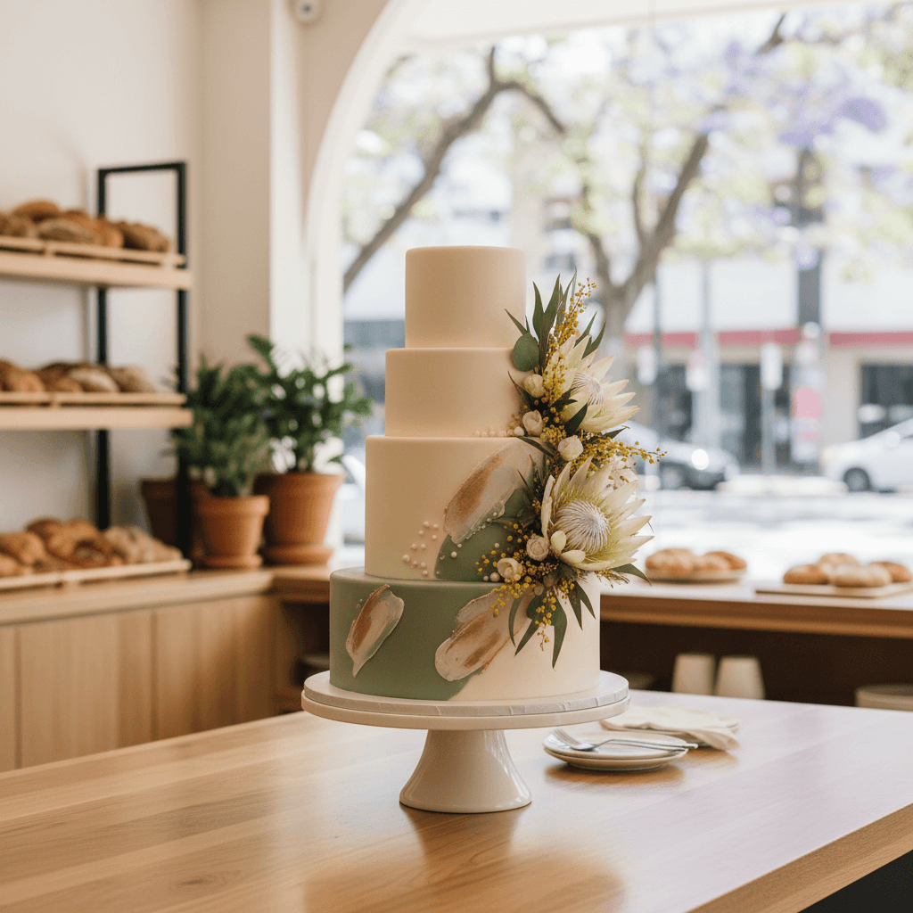 Wedding cake by Cake My Day by Jo