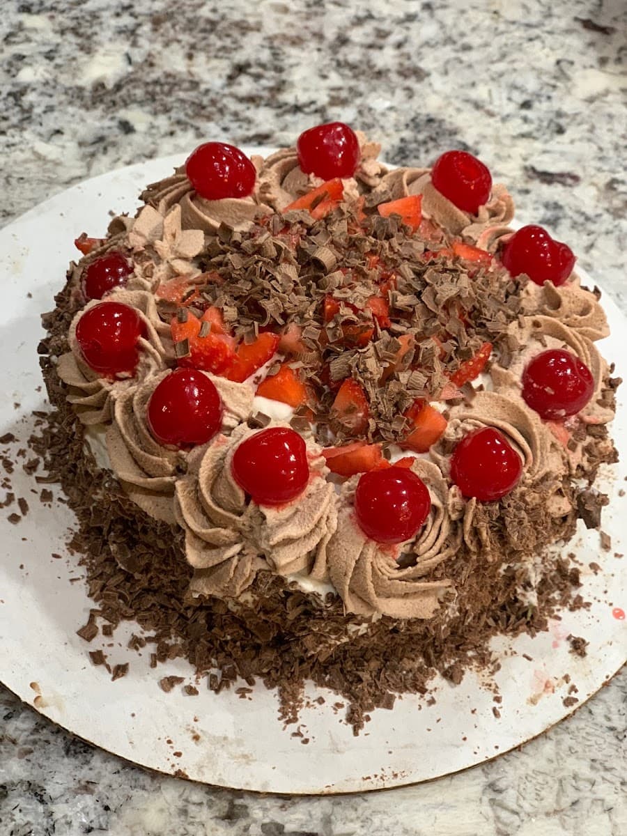 Wedding cake by Akki's Cupcakery & Tea - Organic Vegan, Gluten-Free & Keto Cupcakes In San Antonio