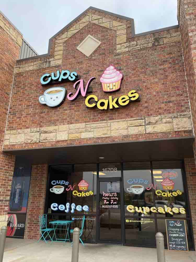 Wedding cake by Cups N Cakes