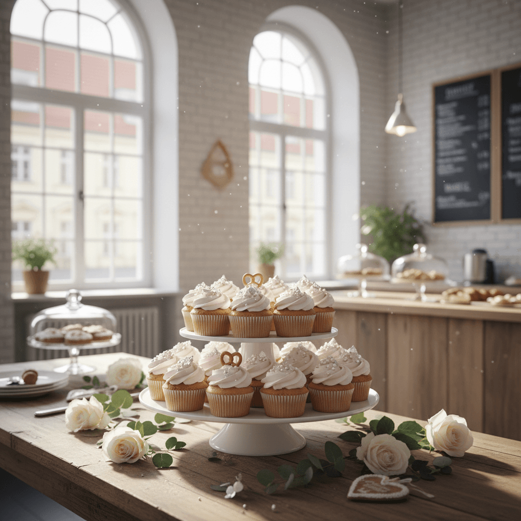 Wedding cake by Miss Cupcake Berlin